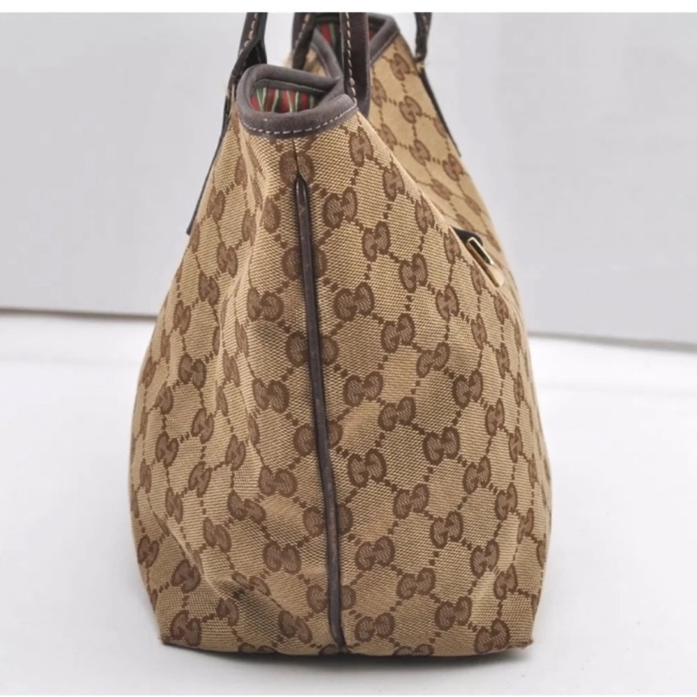 Gucci Brown and Tan Shoulder Bag - Picture 6 of 12